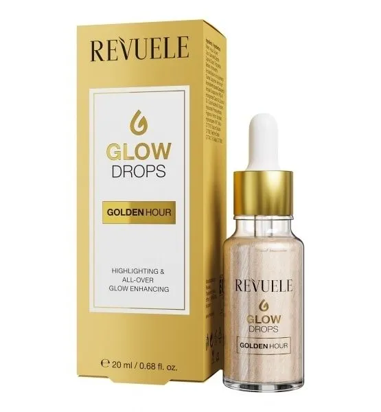 Revuele Glow Drops Face & Body (20mL) Gold
