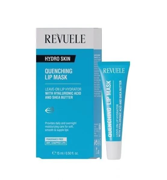 Revuele Quenching Moisturizing Lip Mask with Hyaluronic Acid & Shea Butter (15mL)
