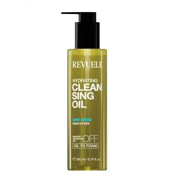 Revuele Hydrating Moisturizing Face Wash Oil for Dry Skin (200mL)