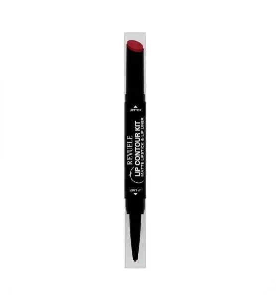 Revuele Matte Lipstick & Lip Liner 01 Ruby