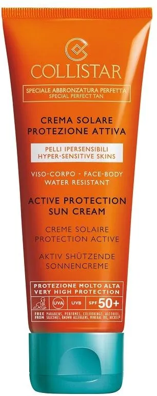 Collistar Active Protection Sun Cream SPF50 (100mL)