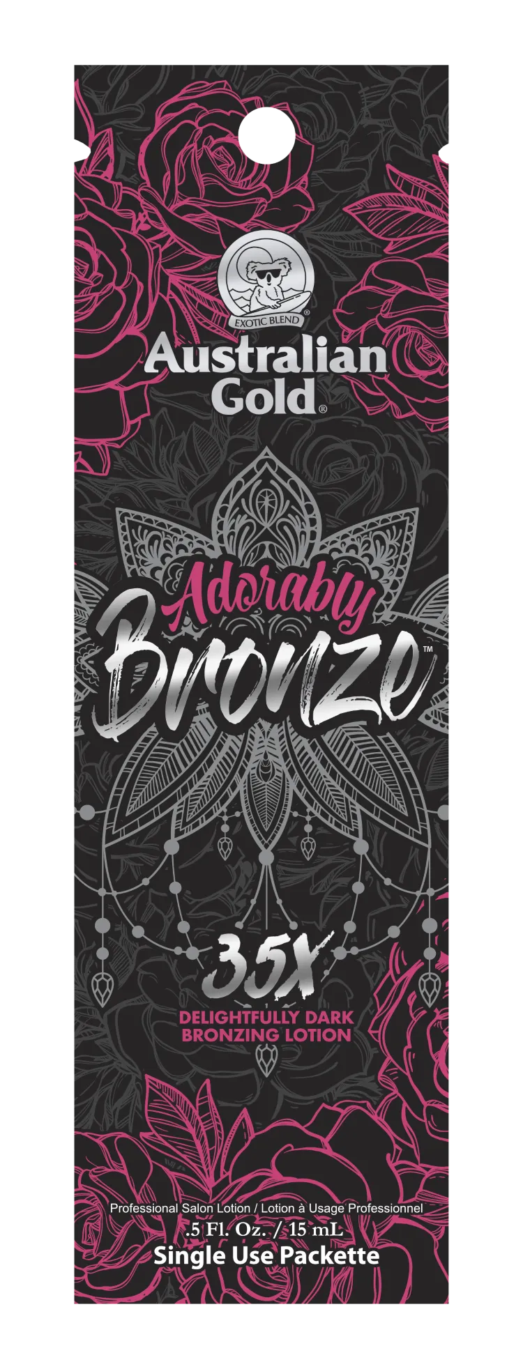 Australian Gold Adorably Bronze 35X Delightfully Dark Bronzing Lotion (15mL)