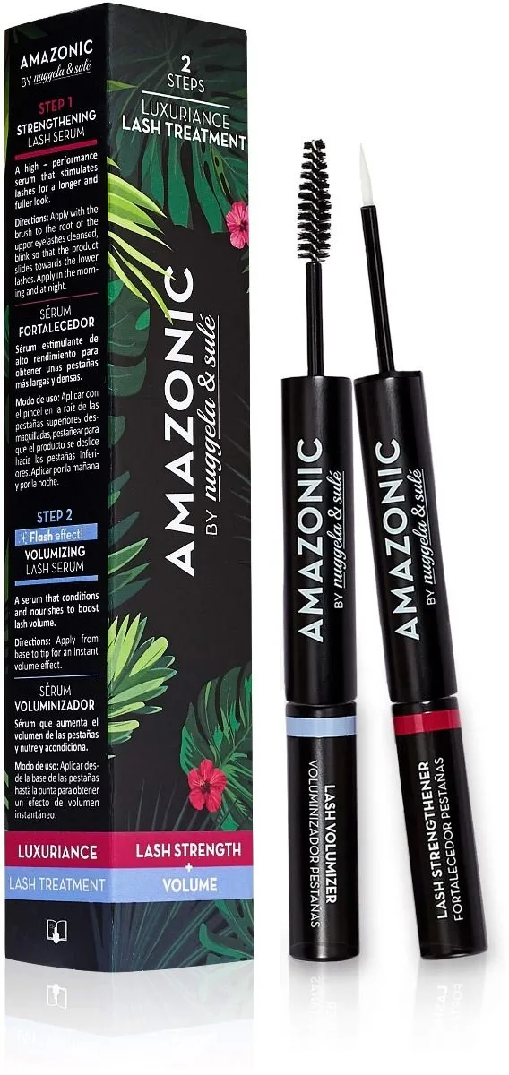 Nuggela & Sulé Amazonic Eyelashes – Strengthening + Volumizing Serum (3mL+3mL)