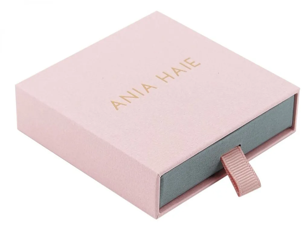 Ania Haie Silver Spike Hoop Earrings