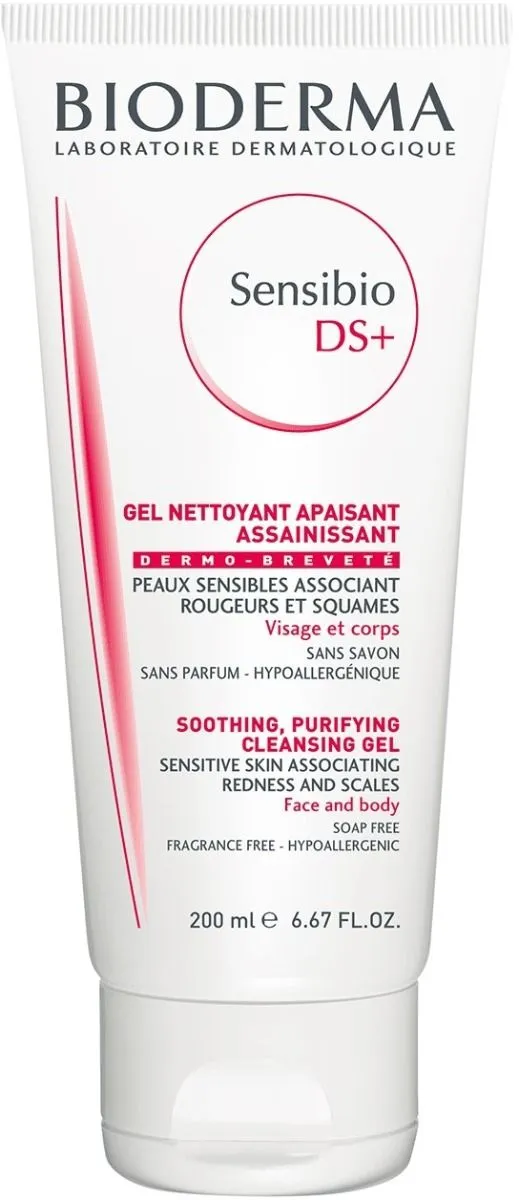 Bioderma Sensibio DS+ Soothing Purifying Cleansing Gel (200mL)