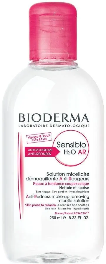 Bioderma Sensibio H2O AR Anti-Redness Micellar Water (250mL)