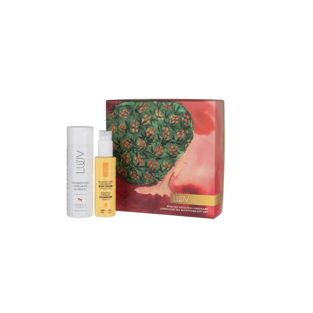 LUUV Energizing Sea Buckthorn Gift Set (200+100mL)