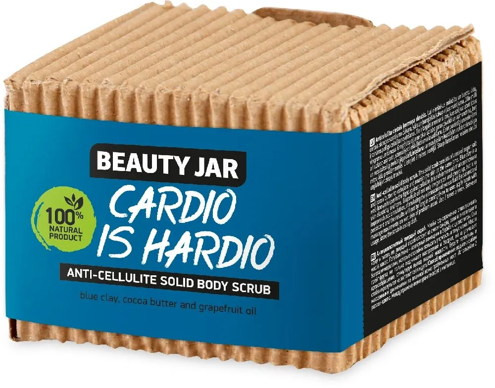 Beauty Jar Cardio Is Hardio Anti-Cellulite Solid Body Scrub (100g)
