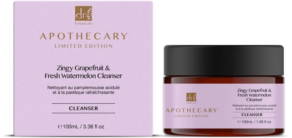 Dr Botanicals Zingy Grapefruit & Fresh Watermelon Cleanser (100mL)