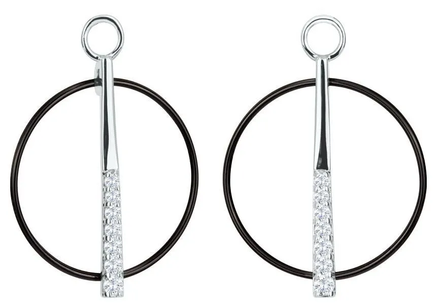 Dondella Ceramic Rustic Ear Charms CDO7-1-C