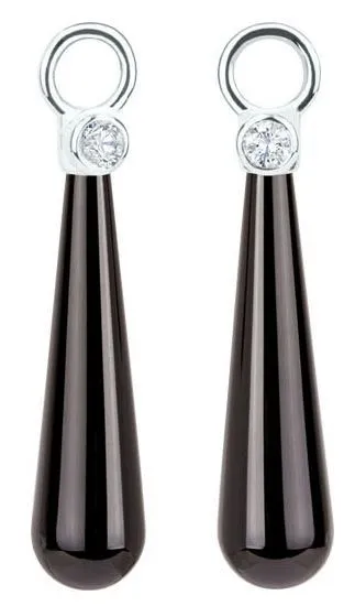 Dondella Ceramic Tear Drop Ear Charms  CDO4-1-C