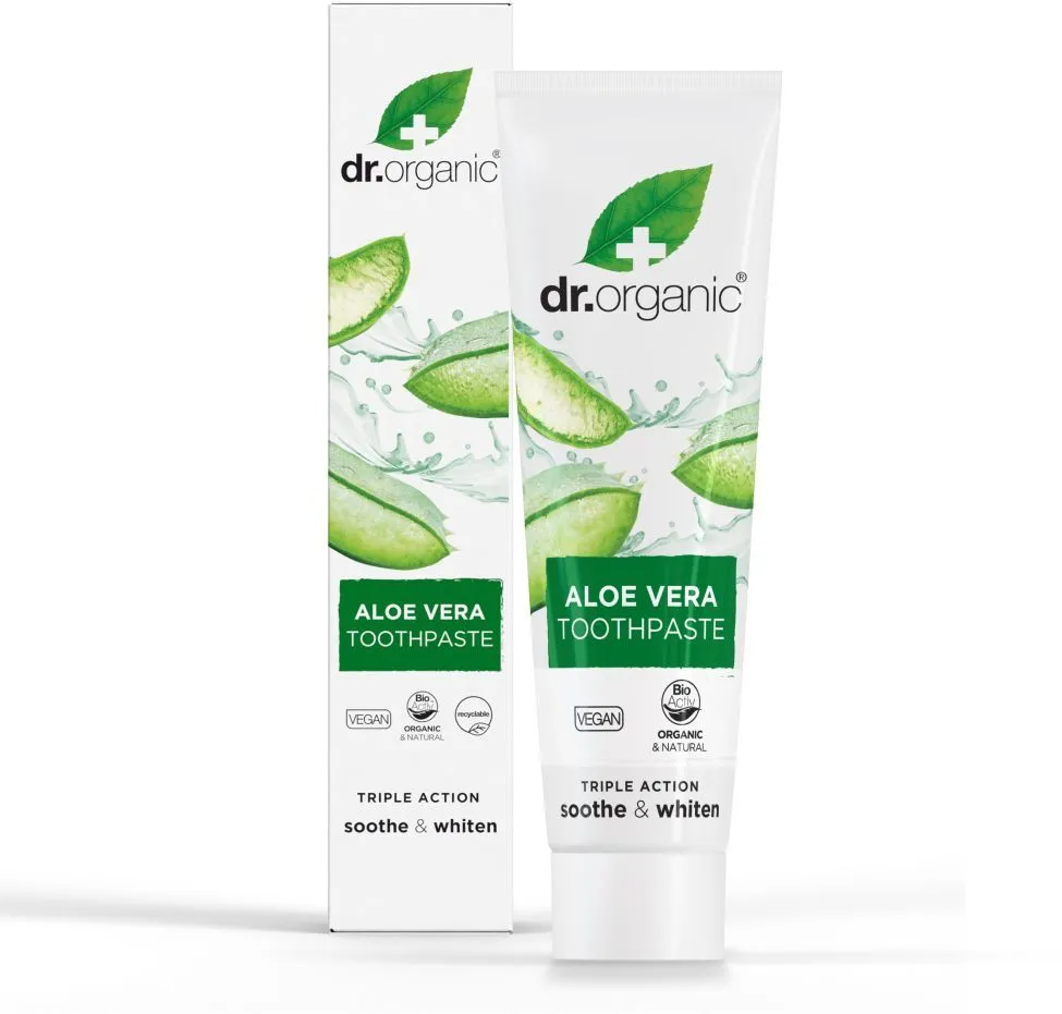 Dr. Organic Aloe Vera Toothpaste (100mL)