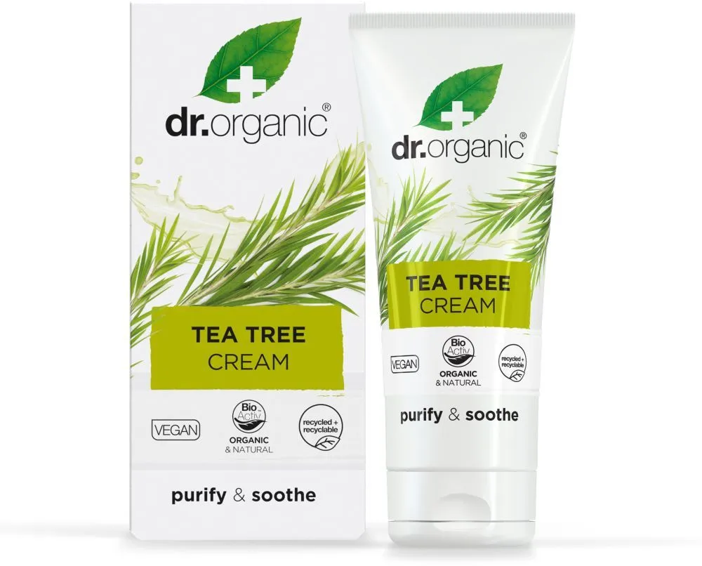 Dr. Organic Tea Tree Antiseptic Cream (50mL)