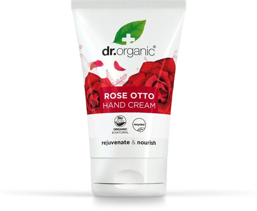 Dr. Organic Rose Hand & Nail Cream (125mL)