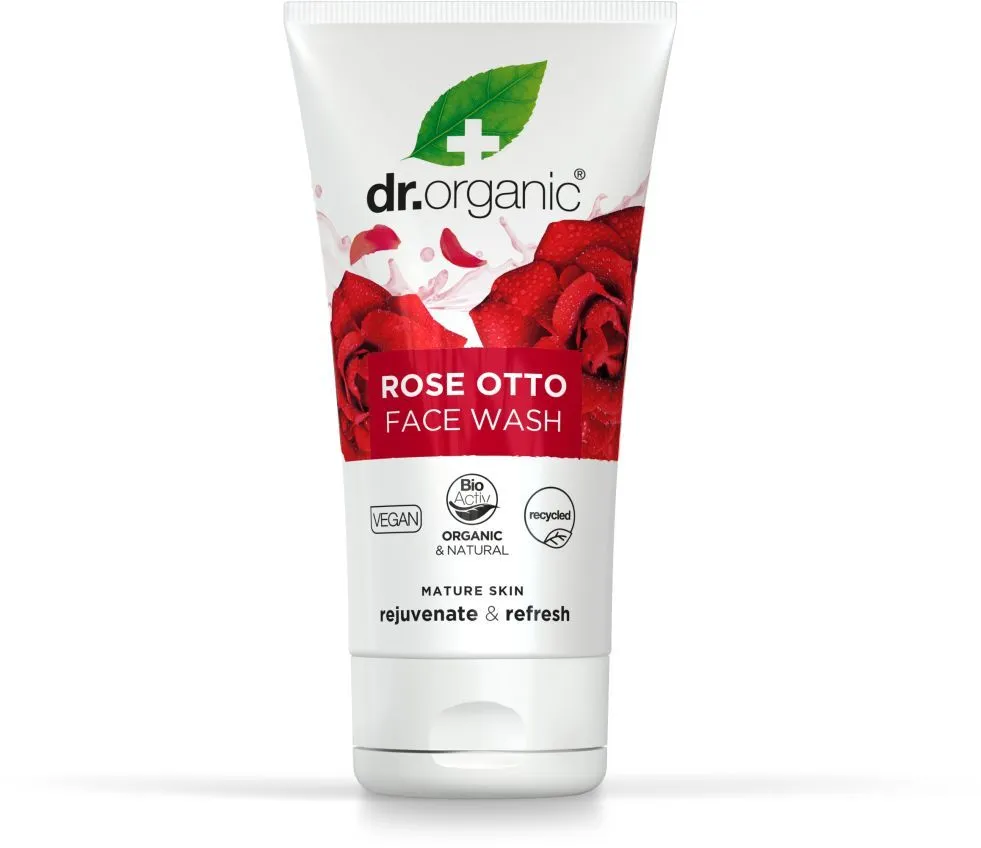 Dr. Organic Rose Rose Otto Creamy Face Wash (150mL)