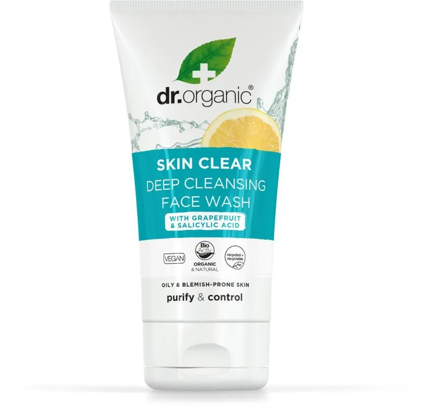 Dr. Organic Skin Clear Deep Pore Face Wash (125mL)