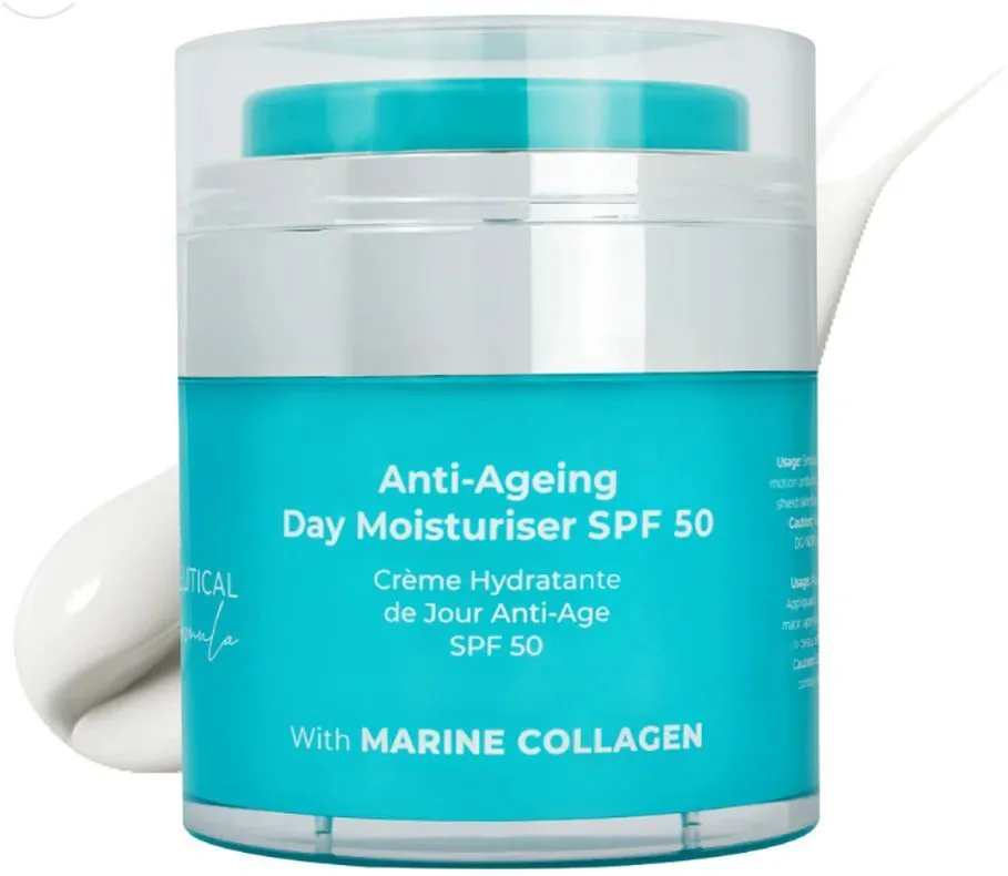 Doctors Formula Marine Collagen Anti-Ageing Day Moisturiser SPF 50 (50mL)