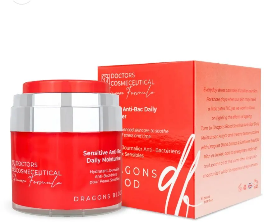 Doctors Formula Dragons Blood Sensitive Anti-Bac Daily Moisturiser (50mL)