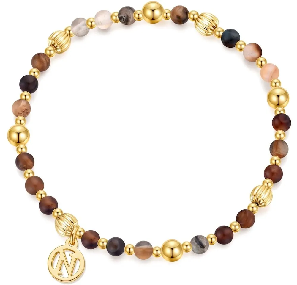 Nora Norway Felicia Brace Gold Brown