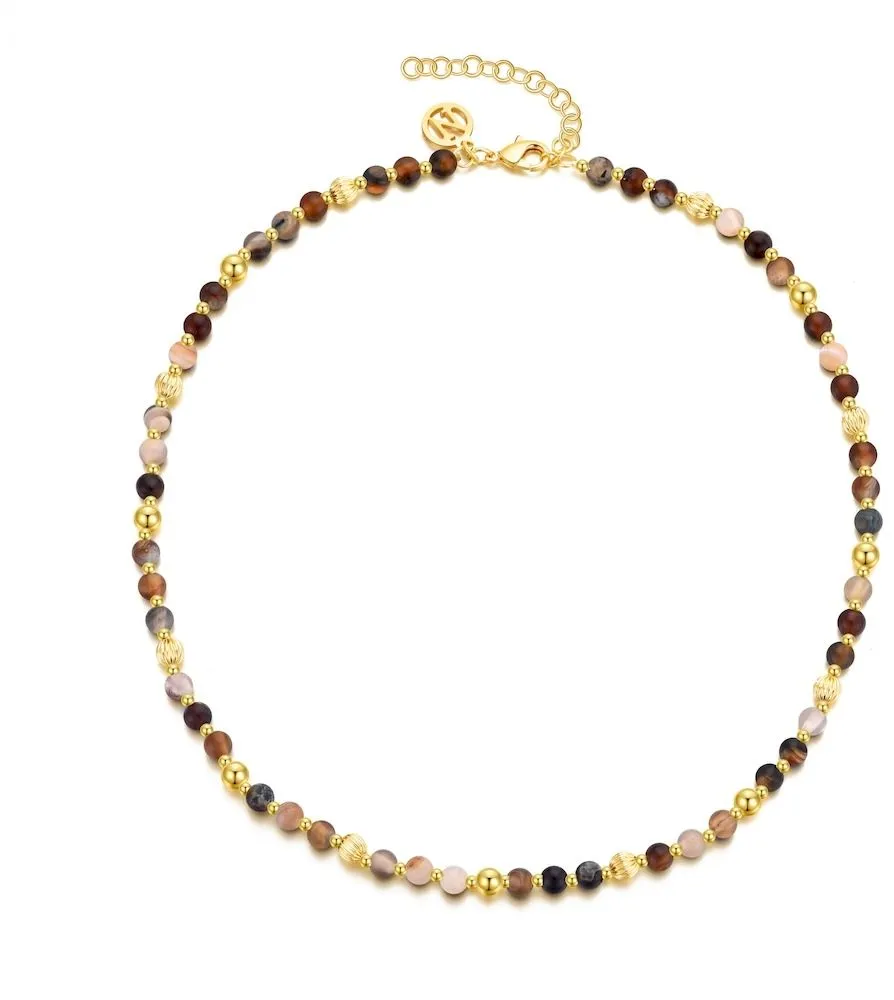 Nora Norway Felicia Neck 42 Gold Brown