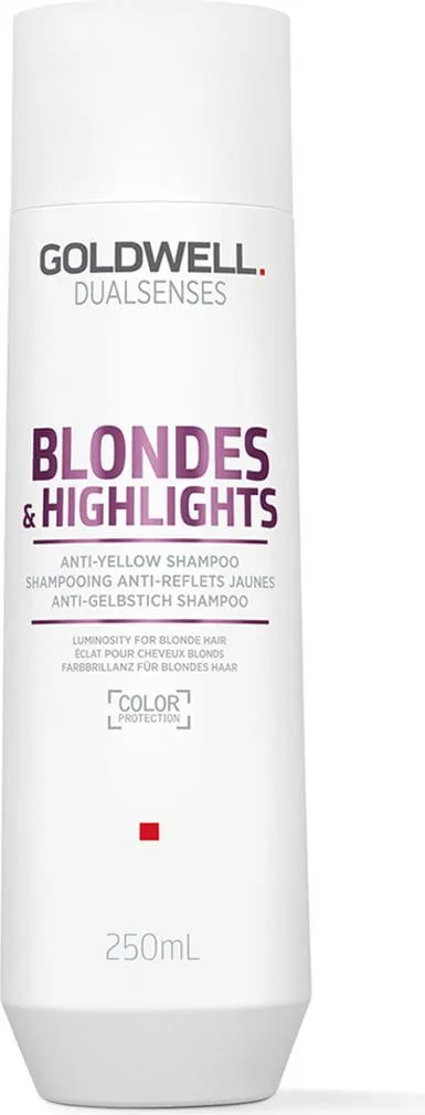 Goldwell DS Blondes & Highlights Anti-Yellow Shampoo (250mL)