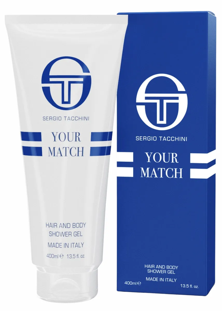 Sergio Tacchini Your Match Shower Gel (400mL)