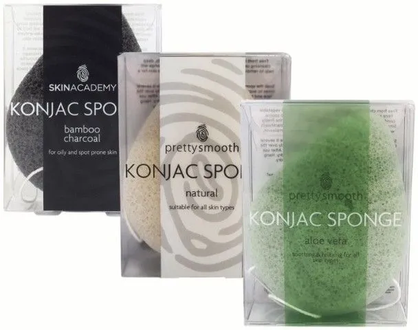 Skin Academy Pure Konjac Sponge (1pc) Assorted