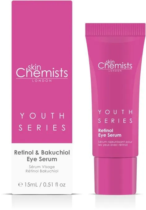 skinChemists Youth Series Retinol & Bakuchiol Eye Serum (15mL)