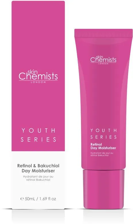 skinChemists Youth Series Retinol & Bakuchiol Day Moisturiser (50mL)