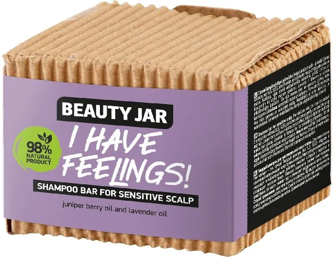 Beauty Jar I Have Feelings! Shampoo Bar For Sensitive Scalp (65g)