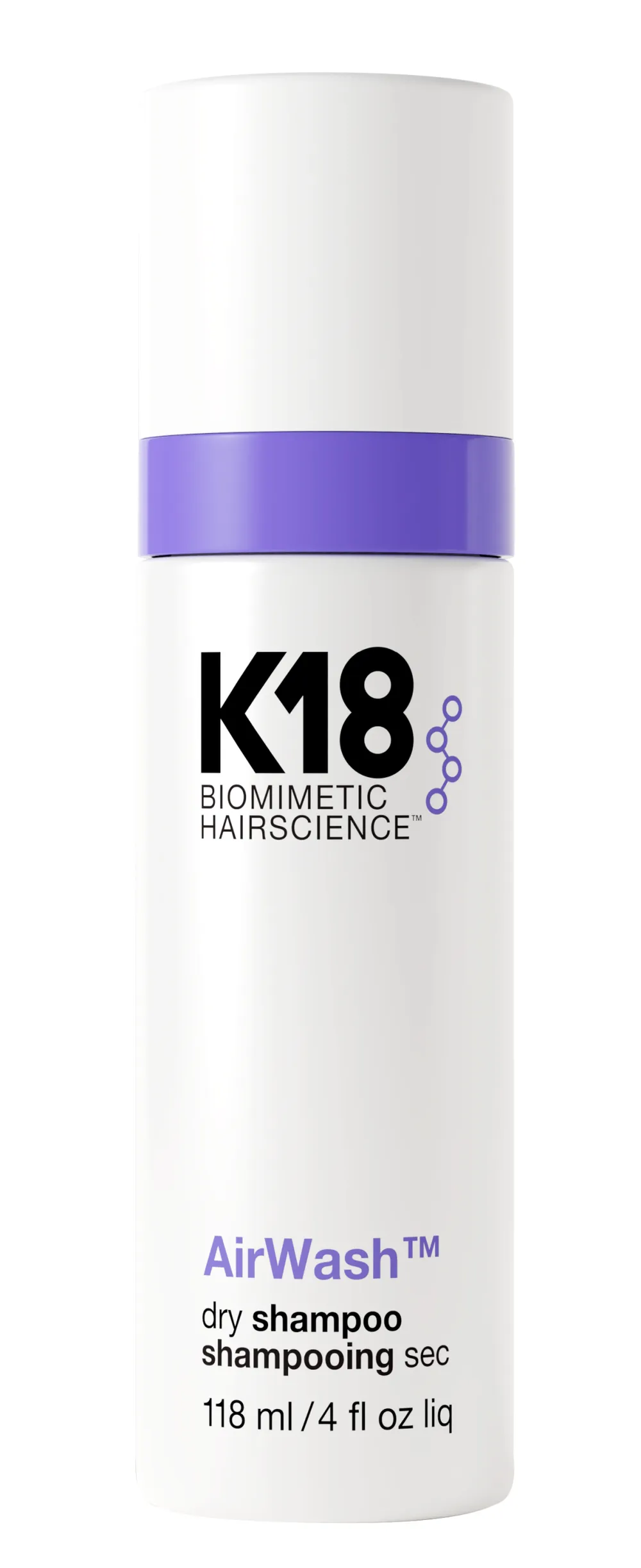 K18 AirWash Dry Shampoo (118mL)