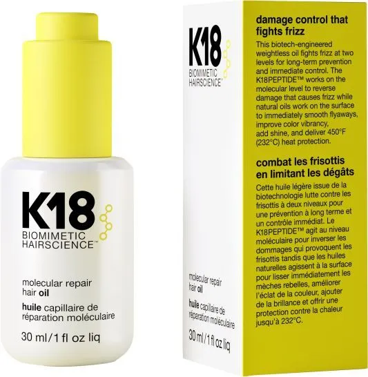 K18 Molecular Repair Hair Oil (30mL)