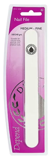 Depend Nail File Medium-Fine 180/240