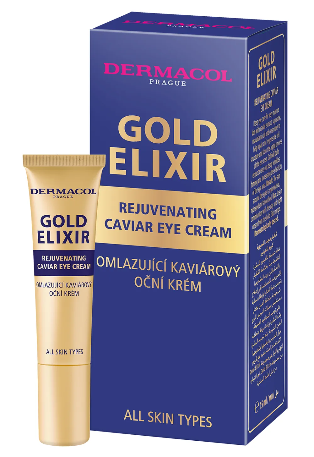 Dermacol Gold Elixir Rejuvenating Caviar Eye Cream (15mL)