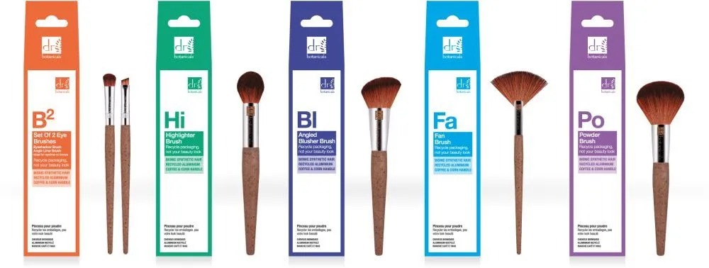 Dr Botanicals Make Up Brushes Kit