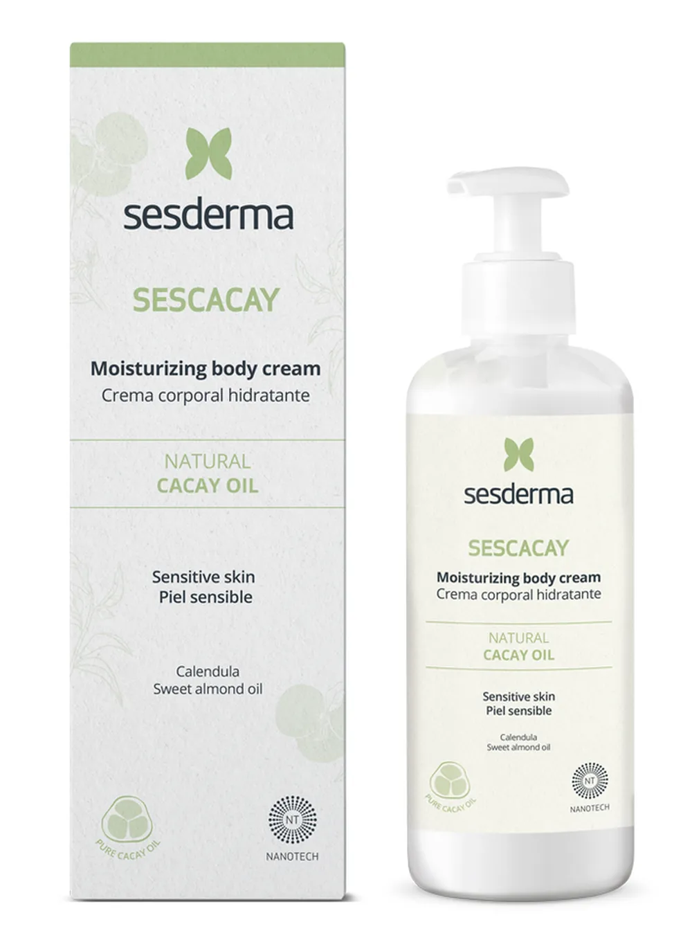 Sesderma Sescacay  Moisturizing Body Cream (250mL)