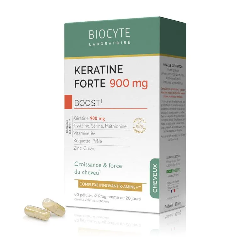 Biocyte Keratine Forte 900mg Boost (60pcs)