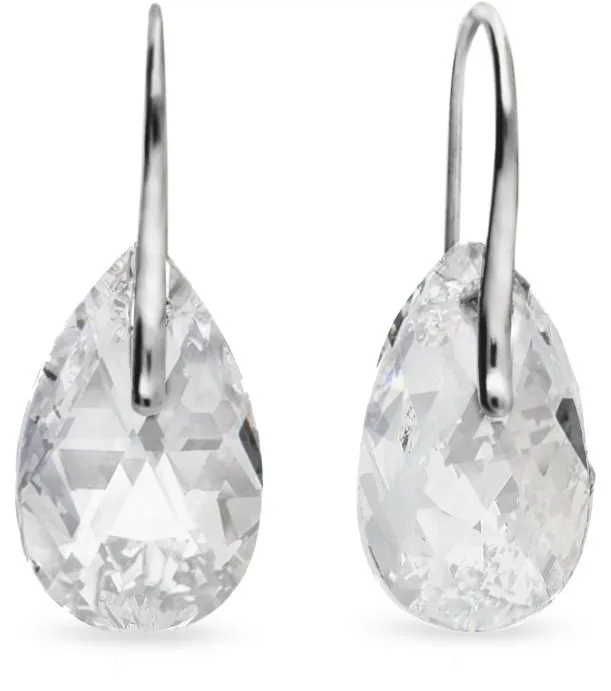Spark Silver Jewelry Earrings Classic Drop Crystal