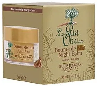 Le Petit Olivier Night Balm Anti-Aging Argan Oil (50mL)