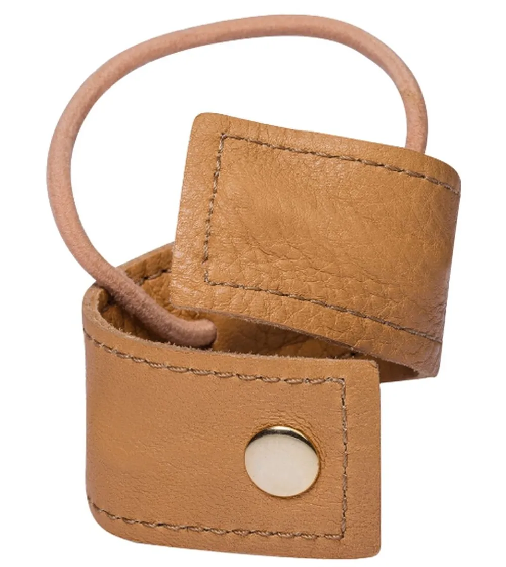 Corinne Leather Band Short Bendable Camel