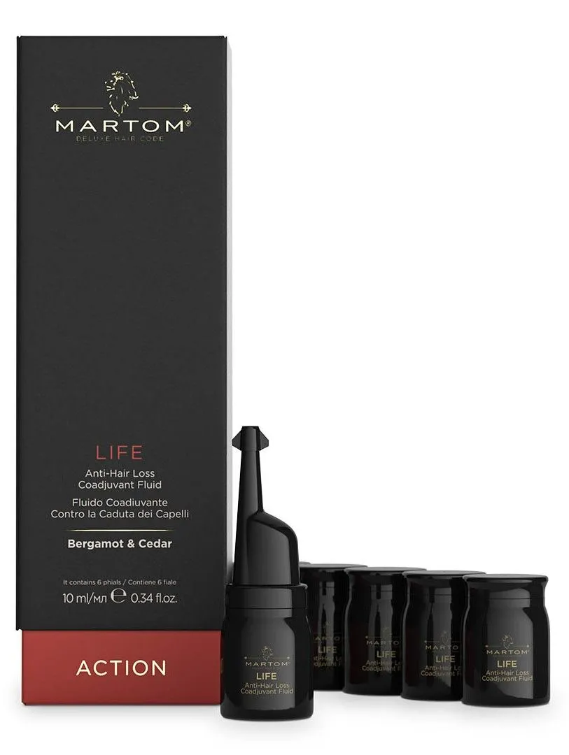 Martom Deluxe Hair Code Life Anti-Hair Loss Coadjuvant Fluid (6x10mL)
