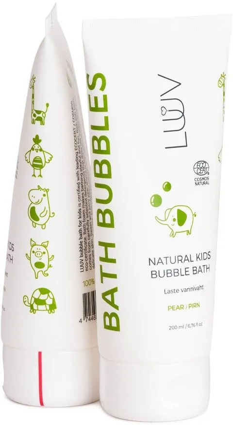LUUV Natural Kids Bubble Bath (200mL)
