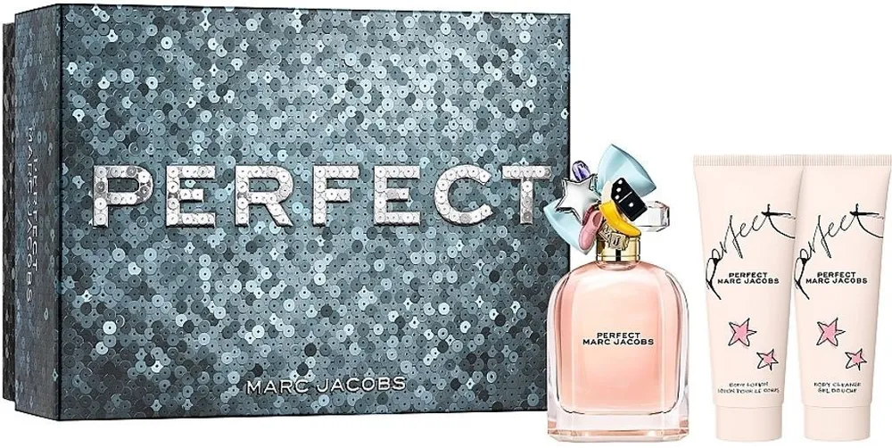 Marc Jacobs Perfect EDP (100mL) + Body Lotion (75mL) + Shower Gel (75mL)