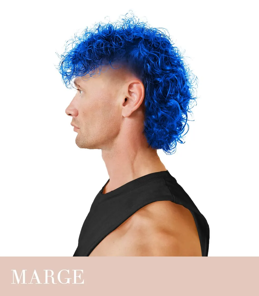 Herman's Amazing Hair Color (115mL) Marge Blue