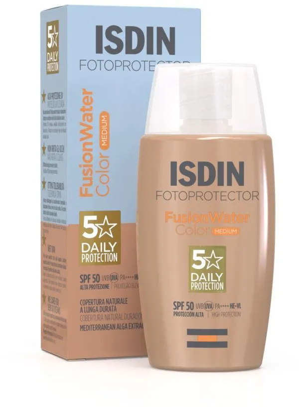 ISDIN Fotoprotector Fusion Water Color SPF50 (50mL) Medium