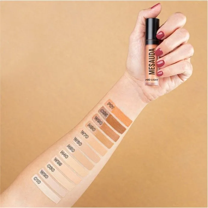 Mesauda Milano Pro Light Highly Moisturizing Fluid Concealer (4mL) C95