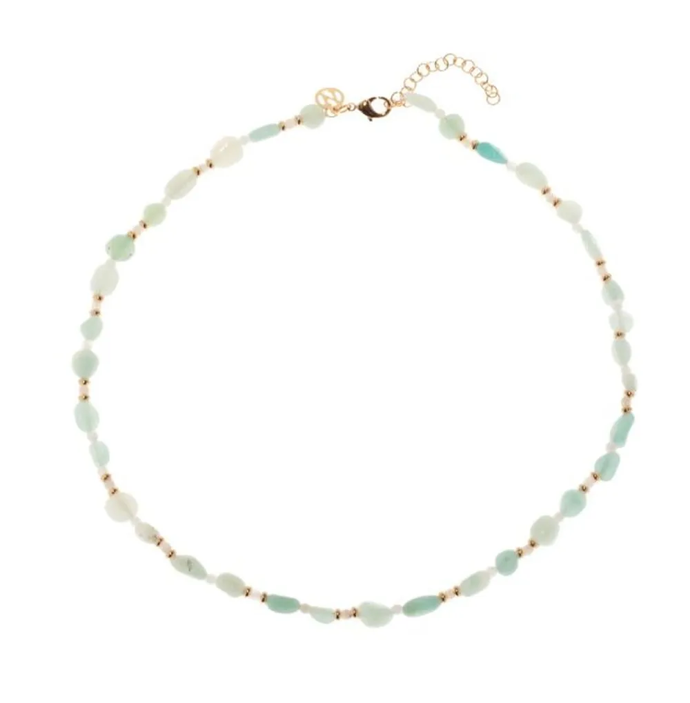 Nora Norway Messina Neck 45 Gold Aqua