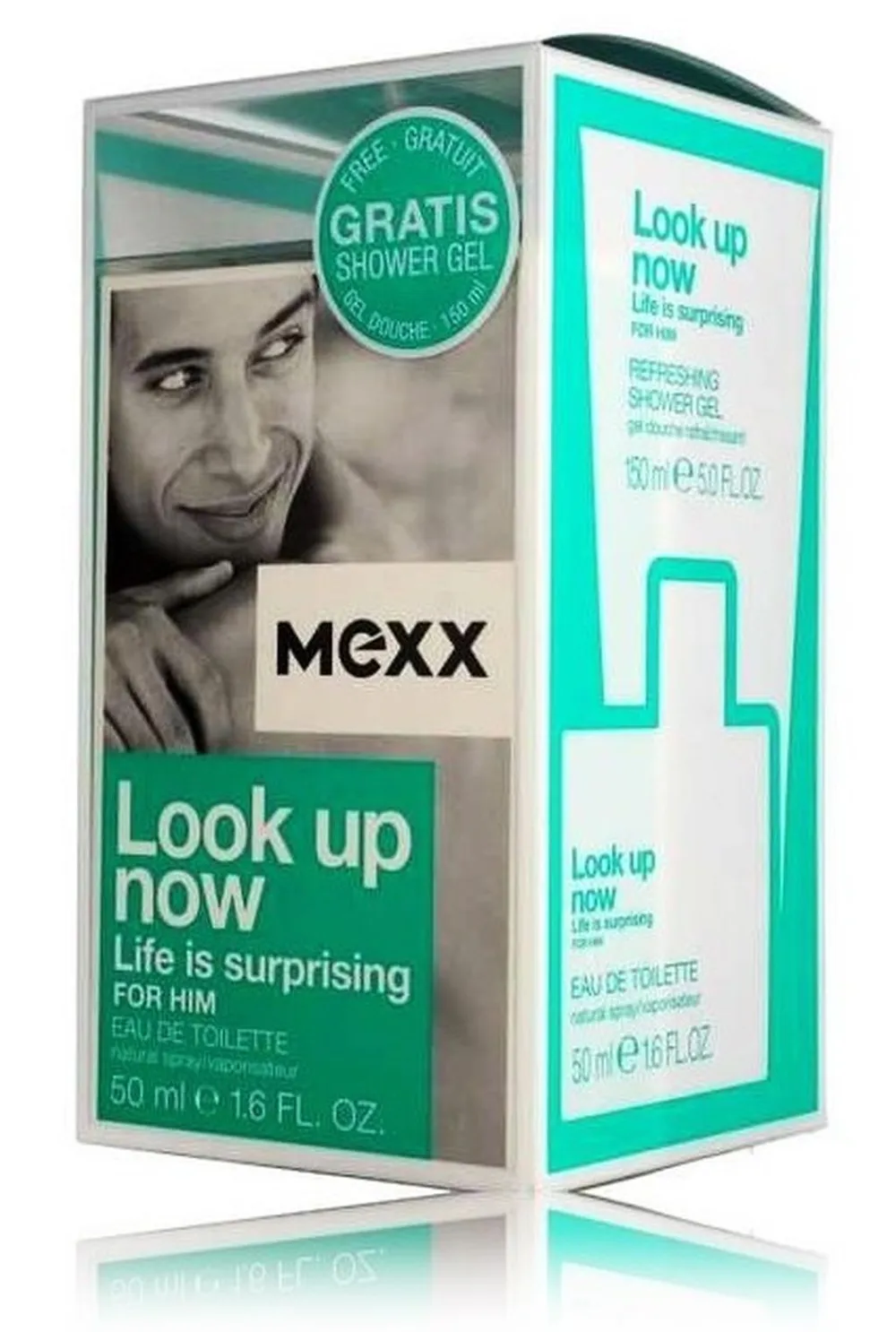 Mexx Look Up Now for Him EDT (50mL) + Shower Gel (150mL)