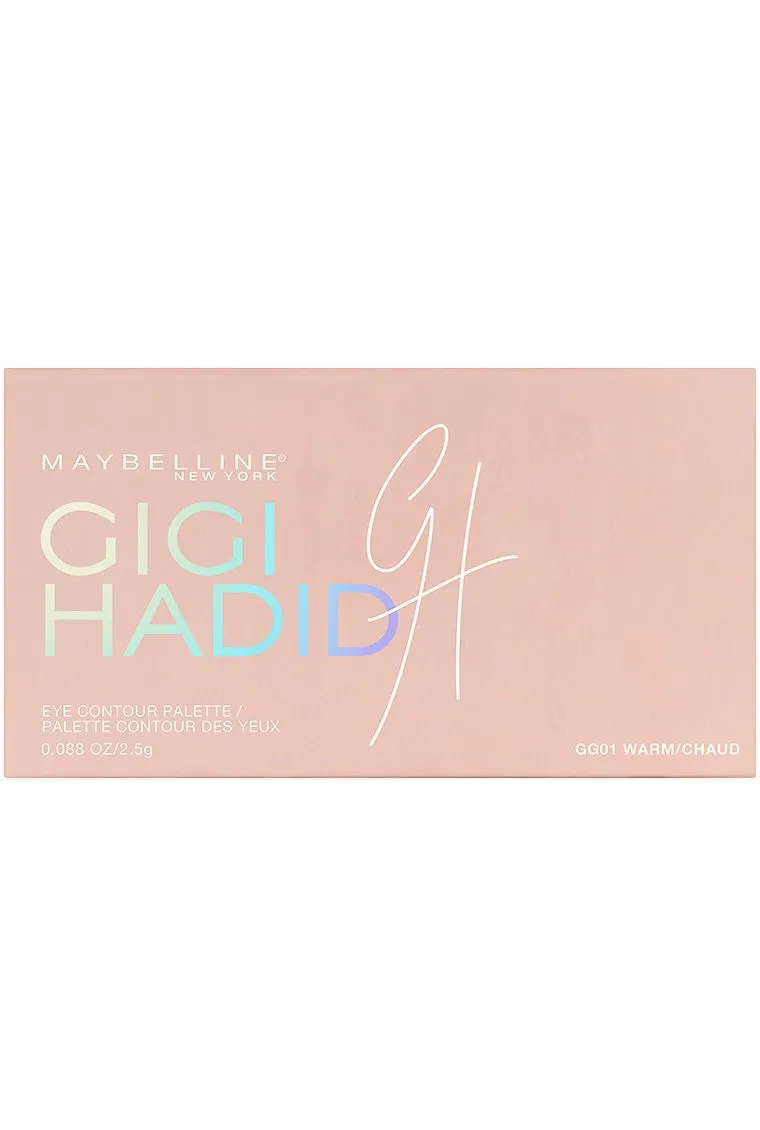 Maybelline New York Gigi Hadid Collection Eye Contour Palette GG01 Warm