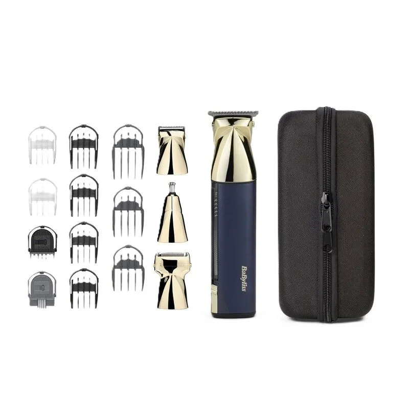 Babyliss Super-X Metal Series Multi Trimmer 15in1 Navy Gold